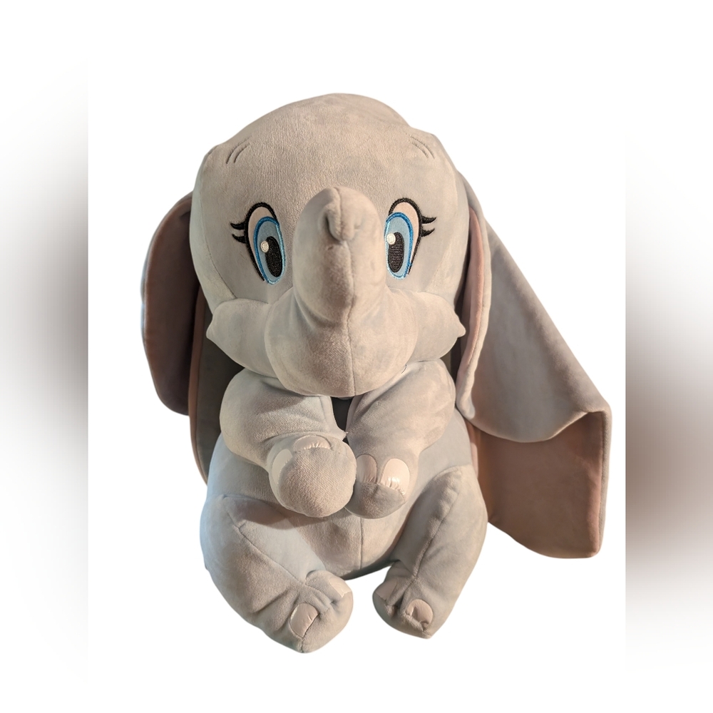 Disney Gray Dumbo Plush Toy 16 "